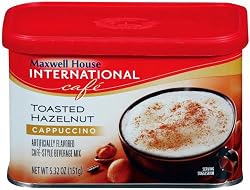 Maxwell House International Caf&eacute; Toasted Hazelnut Cappuccino (5.32 oz) SIX CANS