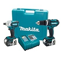 Makita LXT211 18-Volt LXT Lithium-Ion Cordless 2-Piece Combo Kit