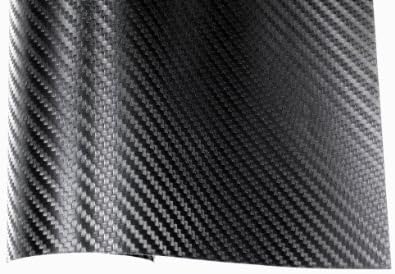 SimCarbon 3D Carbon Fiber Vinyl Film Wrap BLACK 36" x 60" Sheet
