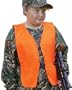 Allen Youth Orange Safety Vest - Quiet Fabric