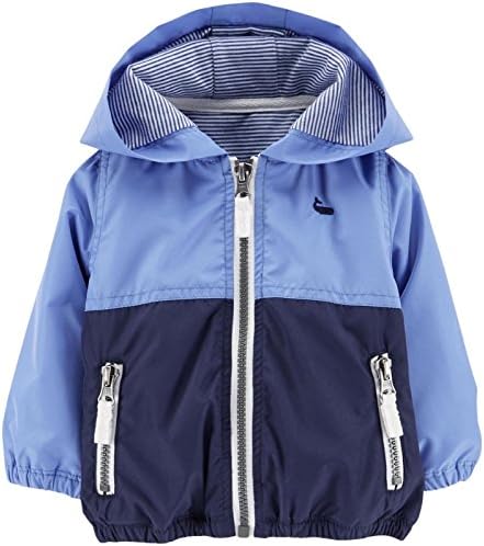 Carter's Two Tone Jacket (Baby) - Blue/Navy