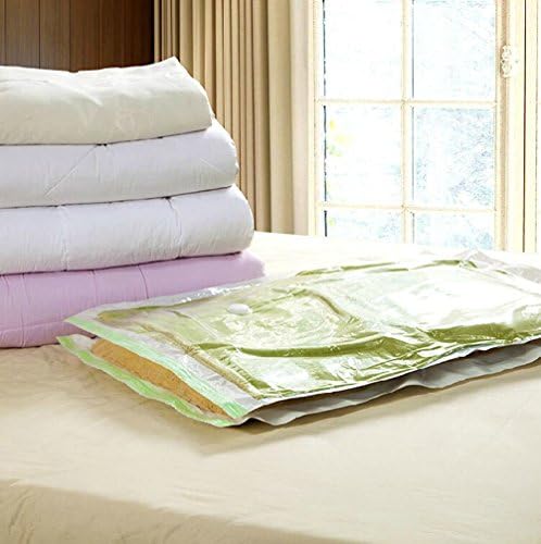 Yeartar One piece Clothes Quilts Sort Out Space Saver Vacuum Seal Storage Pouch bags (90*70cm)
