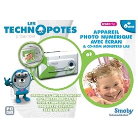 Les Technopotes - Appareil photo num�rique 1.3Go et Monsterlab