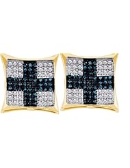 0.92CTW DIAMOND MICRO PAVE EARRING
