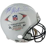 Michael Strahan International London Autographed Full Size Helmet