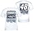 Jimmie Johnson NASCAR #48-Lowes Flameout T-Shirt-White
