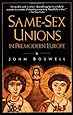 Same-Sex Unions in Premodern Europe