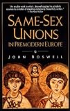 Same-Sex Unions in Premodern Europe