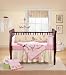51Wx3iQBU5L. SL75  SoHo Love Bird Story Crib Nursery Bedding Set 10 pcs **Reversible Into Morden Pink & Brown Polka Dot Designs !**
