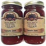 Tomato Jam, Kitchen Kettle Village (Amish Made), 10 Oz. Jars (Pack of 2)