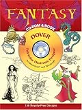 Fantasy CD-ROM and Book (Electronic Clip Art)