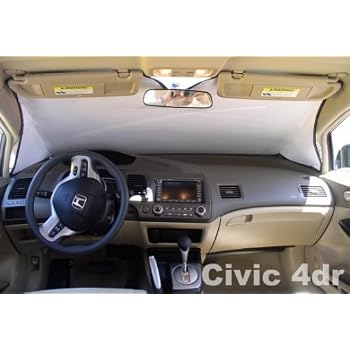 Set A Shopping Price Drop Alert For Sunshade for Honda Civic Sedan 2006 2007 2008 2009 2010 2011 HEATSHIELD Brand Windshield Custom-fit Sunshade