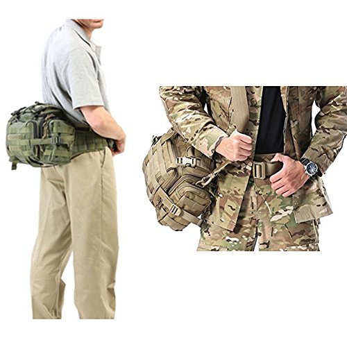 LarKoo Outdoor Tactical Assault Camouflage Gear Sling Shoulder