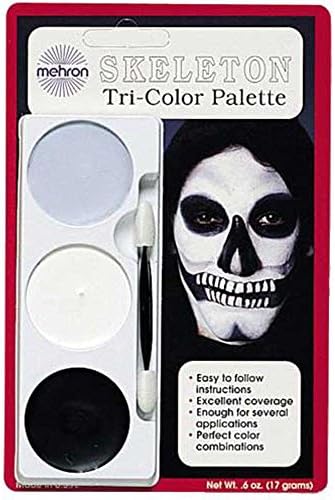 Skeleton Make Up Halloween Costume kit