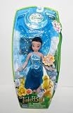 Disney Fairies Pixie Hollow SILVERMIST (Blue Dress) with Flutter Wings & Pixie Pass