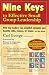 Nine Keys to Effective Small Group Leadership: How Lay Leaders Can Establish Dynamic and Healthy Cells, Classes, or Teams