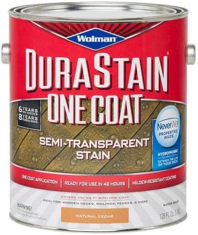 WolmanTM DuraStain® One Coat Semi Transparent Stain Natural Cedar - Gallon