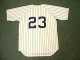 DON MATTINGLY New York Yankees 1985 Majestic Cooperstown Throwback Home Baseball Jersey