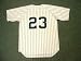 DON MATTINGLY New York Yankees 1985 Majestic Cooperstown Throwback Home Baseball Jersey, MEDIUM