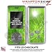 Stardust Green (mint) WraptorSkinz Skin for LG Chocolate vx8500 phones by TuneTattoozTM
