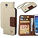 Galaxy S4 case,By HiLDA,Wallet Case for Samsung Galaxy S4/i9500,Premium PU Leather Case,Credit Card Holder,Flip Cover Case[Brown]