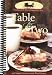 Books : Table for Two; 438 Amish Favorites for Two People