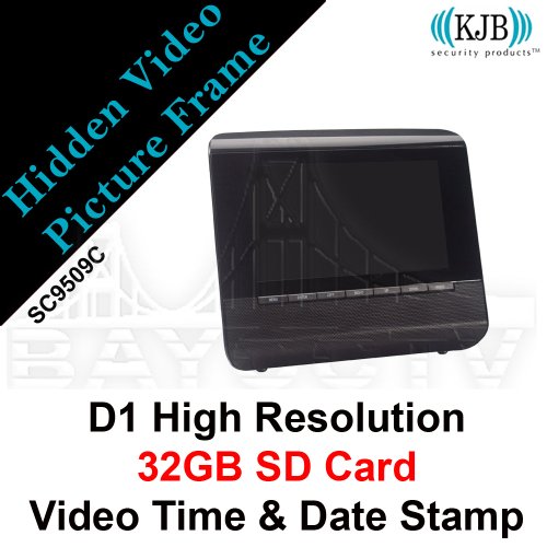 KJB Security SleuthGear Covert Digital Picture Frame Color