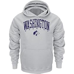 Washington Huskies Grey Champion Powerblend&reg; Hood