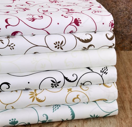 Elite Home Bella Collection Reversible 300 Thread Count Cotton Sateen 3-Piece Duvet/Sham Set, Full/Queen, Gold Elite Home Bella Collection Reversible 300 Thread Count Cotton Sateen 3-Piece Duvet/Sham Set, Full/Queen, Gold