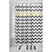 iDesign Fabric Chevron Shower Curtain for Master,