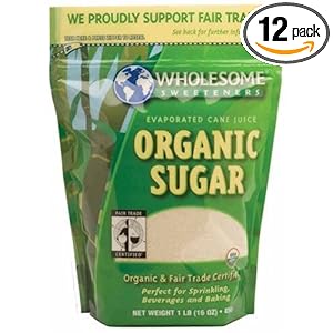 Wholesome Sweeteners Fair Trade Organic Sugar