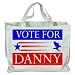 VOTE FOR DANNY Totebag (Cotton Tote / Bag)