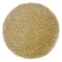 T-Shirt Shaggy Rug - Cream (3' Round)
