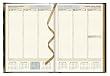 Brownline 2012 Weekly Executive Planner, Hard Cover, Eng/Fr/Sp, Black, 10.875 x 7.625-Inches (CBE512)