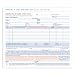 Adams Bill of Lading Short Form, 8.5 x 7.5 Inches, 3-Part, 50-Pack, White (9013)