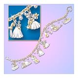 51WxfC3aZRL. SL160  Disney Kiss Charm Bracelet: Disney Movie Moments Romantic Jewelry