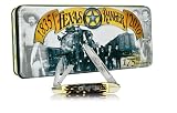Schrade 9TRT Uncle Henry Texas Rangers 175th Anniversary Folding Whittler in Collector's Tin