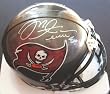 Mike Alstott Autographed Tampa Bay Bucs Mini Helmet