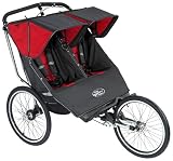 Baby Jogger 2007 Performance 20" Double Stroller - Black/Red
