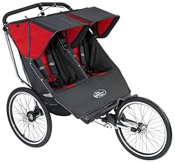 Baby Jogger 2007 Performance 20" Double Stroller - Black/Red