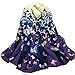 GUAngqi Womens Scarf Chiffon Butterfly Print Fashion Lady Shawl Scarves