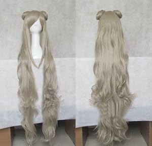 Topbill Anime Long Curly Wave Code Geass Gaiden Cosplay Wigs