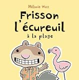 Frisson l'écureuil à la plage
