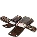 Vicenzo Leather Adonis 2 Leather Waist Pack Hip Purse