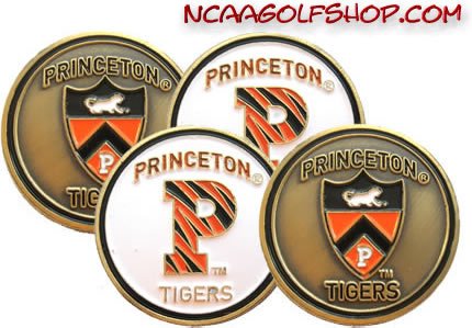 Princeton Tigers Golf Ball Markers