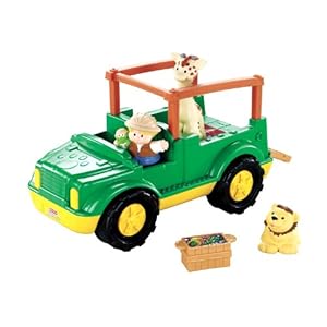 Fisher-Price Little People Zoo Talkers Animal Sounds Safari Truck