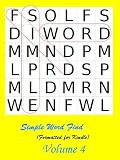 Simple Word Find : Volume 4