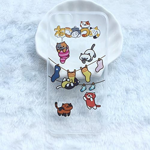 Neko Atsume TPU Transparent for Apple iPhone 6 / 6S Case (4)