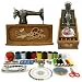 Singer Vintage Style Sewing Box w/ 137 pc. Accessories