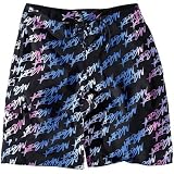 Review KR3W  / KR3W Mens Boardshorts Rad Skript Black